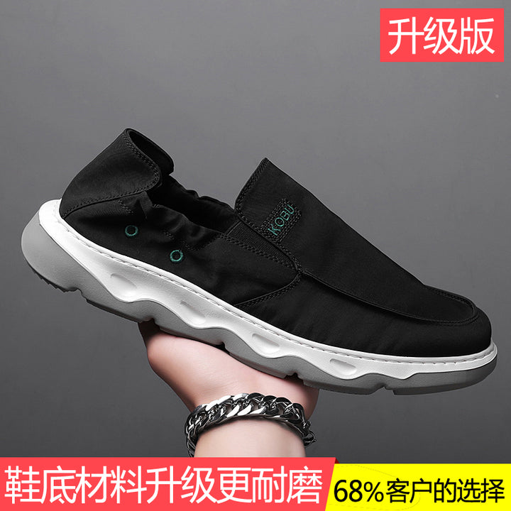 Old Beijing Cloth Shoes Men's Breathable Casual Work Walking Shoes - bertofonsi
