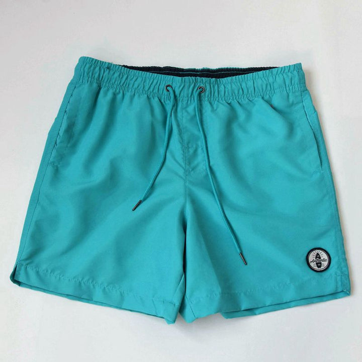 Trendy Solid Color European and American Sports Quick-Dry Casual Men's Shorts - bertofonsi