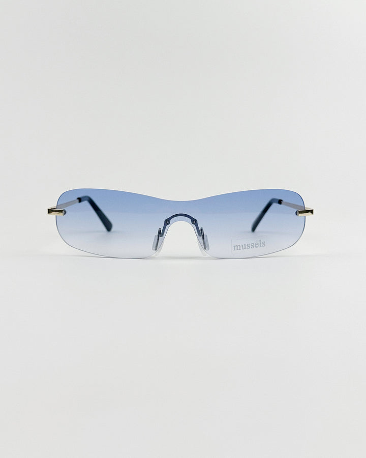 404 Shop Retro Small Frame Metal Oval Light Blue Sunglasses Anti-UV Yk2 Medieval Sun Glasses Cool for Men and Women - bertofonsi