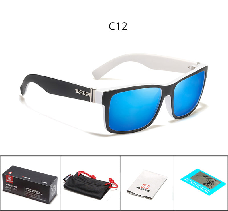 Export Square High-Definition Polarized Sunglasses Cycling Driving Sunglasses Sports Polarized Sunglasses - bertofonsi