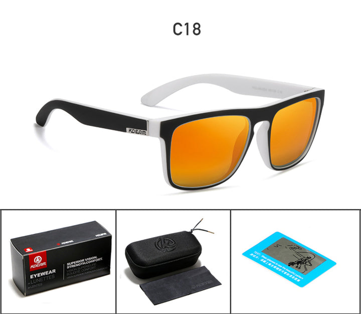 Sunglasses Foreign Trade Cycling Fashion Colorful Polarized Sunglasses - bertofonsi