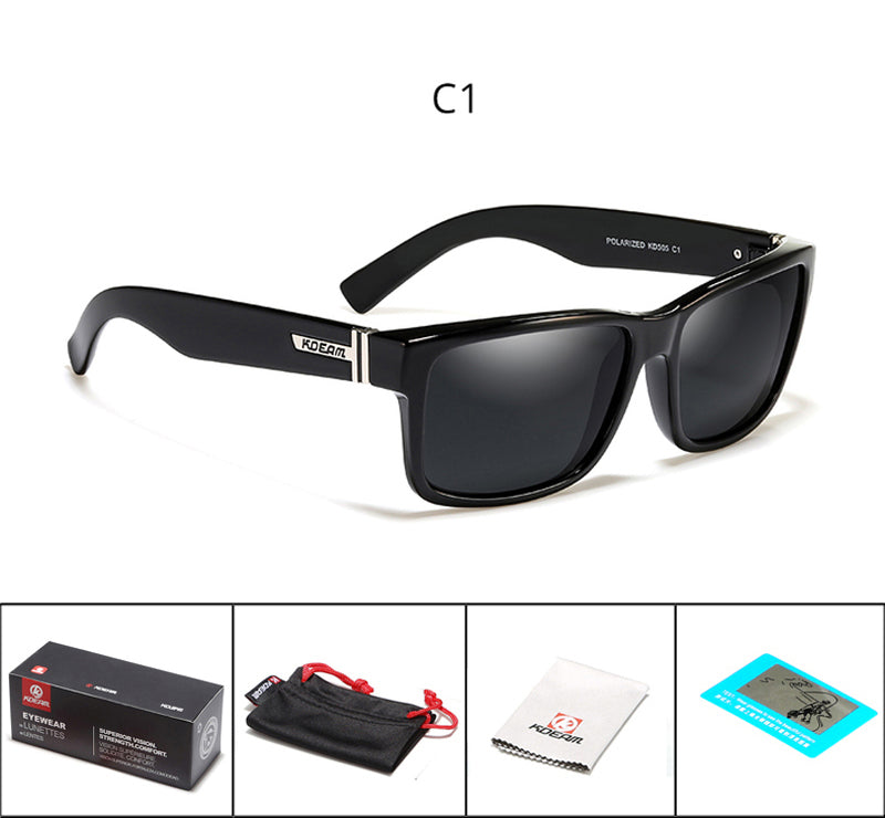 Export Square High-Definition Polarized Sunglasses Cycling Driving Sunglasses Sports Polarized Sunglasses - bertofonsi