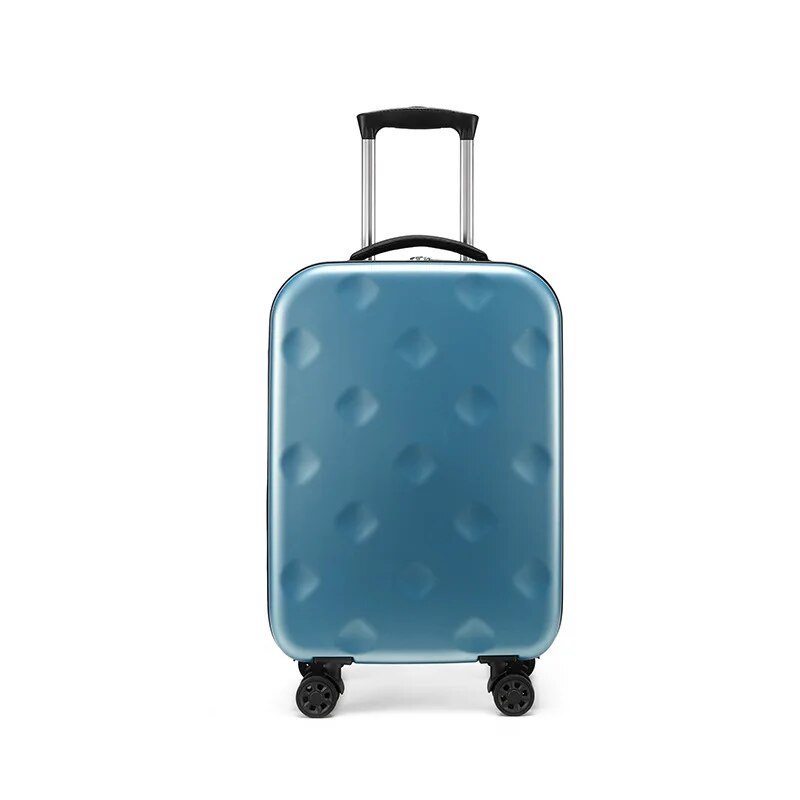 2023 Folding Rolling Luggage Hole Style Suitcase Set Travel Luggage Carry on Luggage with Wheels Trolley Portable Storage Case - bertofonsi
