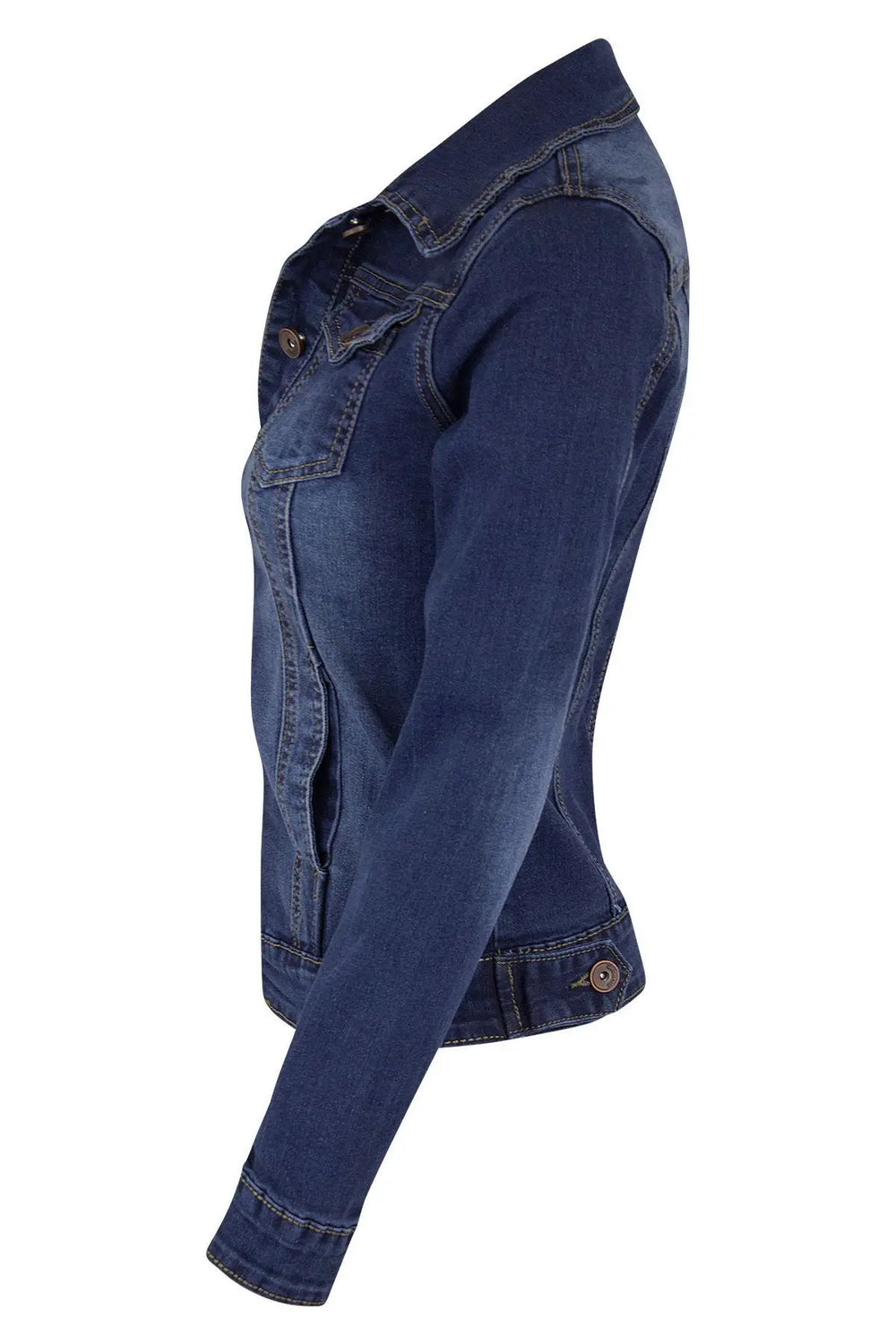 Jeans Denim Jacket Women Girl Teenager Stretch Jean Jacket Woman Coat 2023 Veste Femme Chaqueta Vaquera Mujer XXS XS Teen Slim - bertofonsi