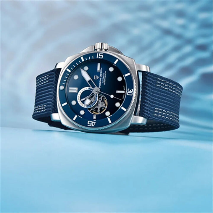 PAGANI DESIGN Brand Sports Men Mechanical Watch Fashion Sapphire 200M Waterproof Automatic Timecode Relogio Masculino 2023 New - bertofonsi