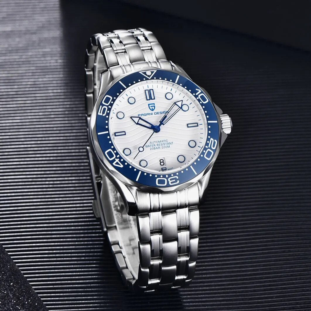 2022 New PAGANI DESIGN 1685 Men's Watches Mechanical Wristwatch for men Automatic watch men Japan NH35A 20Bar Dive Clock - bertofonsi