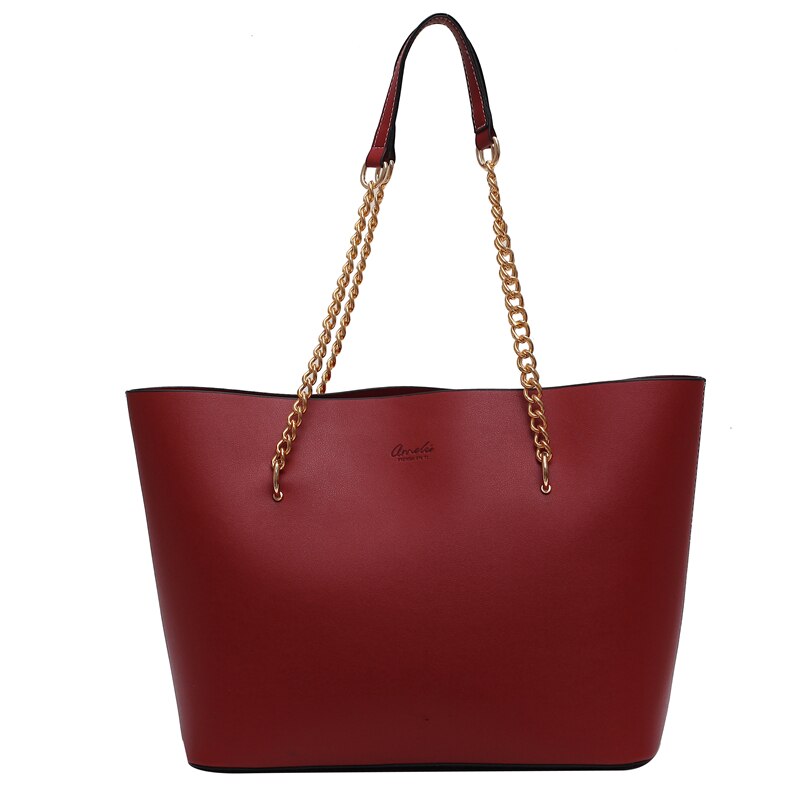 Casual Handbag Women Big Tote Bag Leather Handbags for Ladies New Elegant Shoulder Bag Luxury Handbags Women Bags Designer Sac - bertofonsi