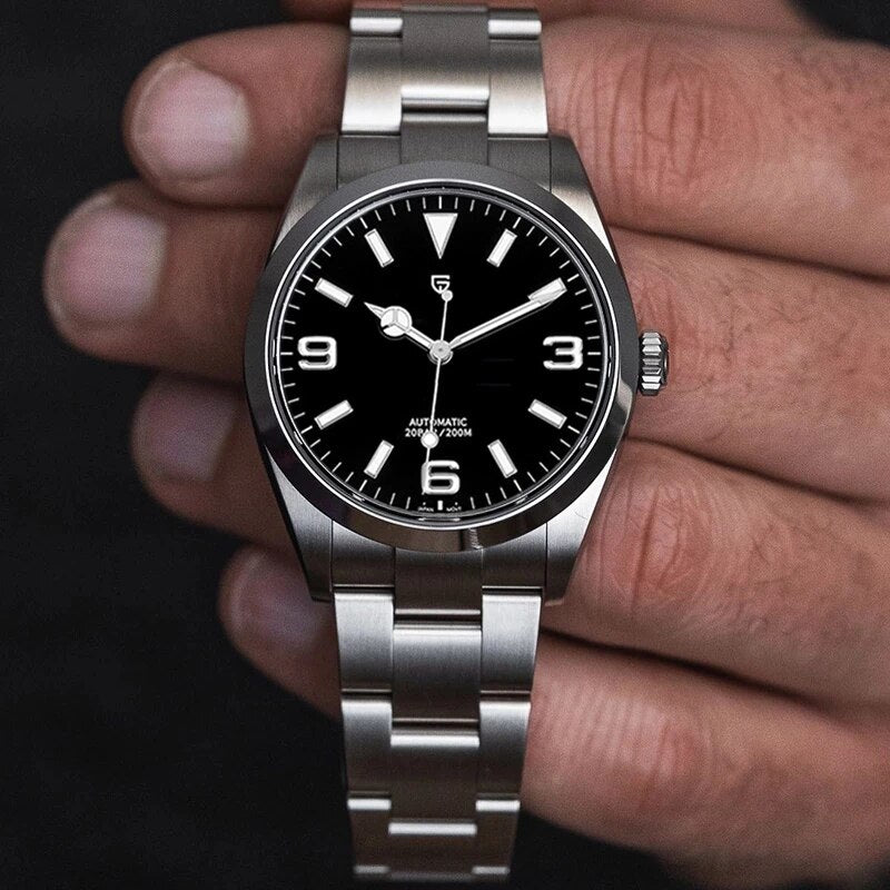 PAGANI DESIGN 40mm Automatic Men's Watch Classic Luxury 200M Waterproof Mechanical Watch AR Sapphire Glass NH35 Watches PD-1692 - bertofonsi