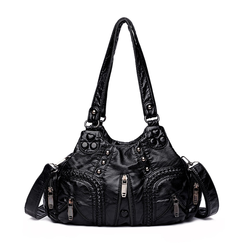 Luxury Handbags Women Bags Designer Large Capacity Crossbody Female Shoulder Bag Ladies Leather Messenger Bag Casual Tote Bags - bertofonsi