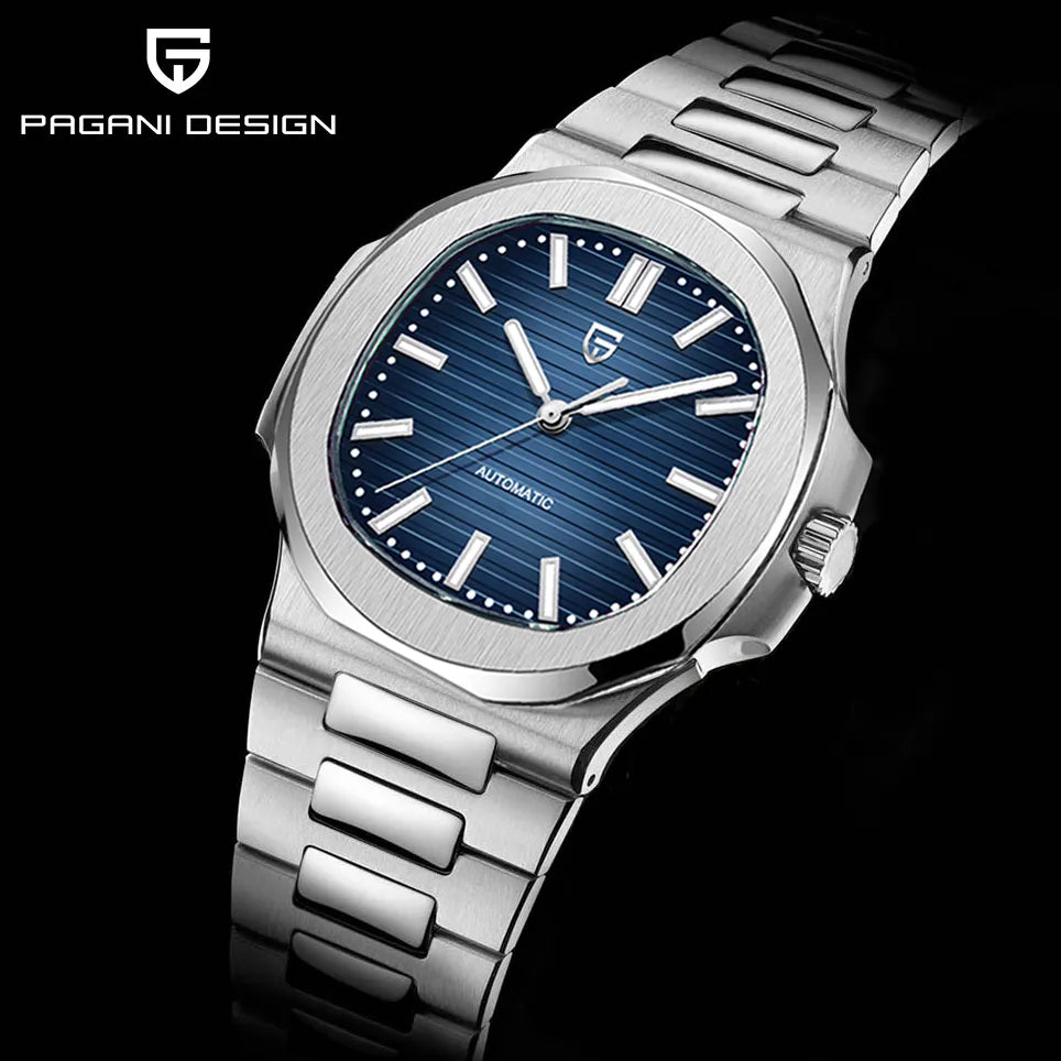 PAGANI DESIGN 40MM Men's Watches Luxury Automatic Watch For Men Mechanical WristWatch Stainless Steel Sapphire glass 2023 New - bertofonsi