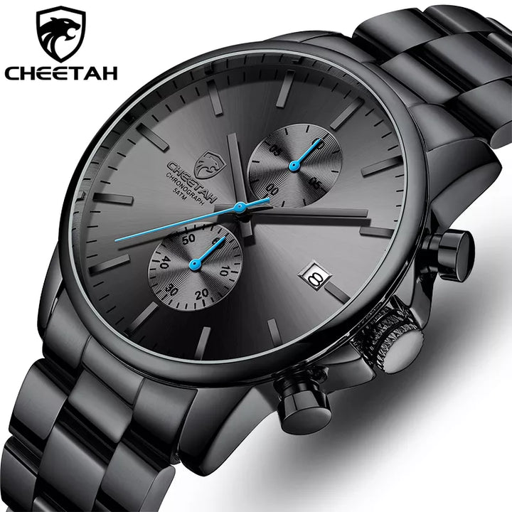 Watches for Men Warterproof Sports Mens Watch CHEETAH Top Brand Luxury Clock Male Business Quartz Wristwatch Relogio Masculino - bertofonsi