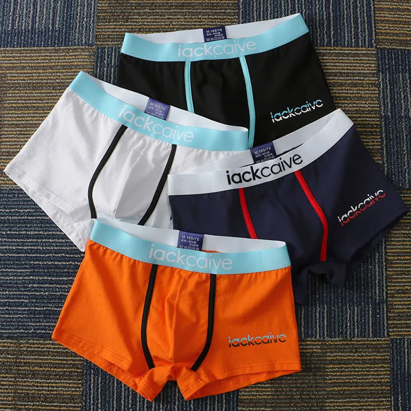 Male Panties Cotton Men's Underwear Boxers Breathable Man Boxer Printed Underpants Comfortable Shorts Men underwear L-3XL - bertofonsi