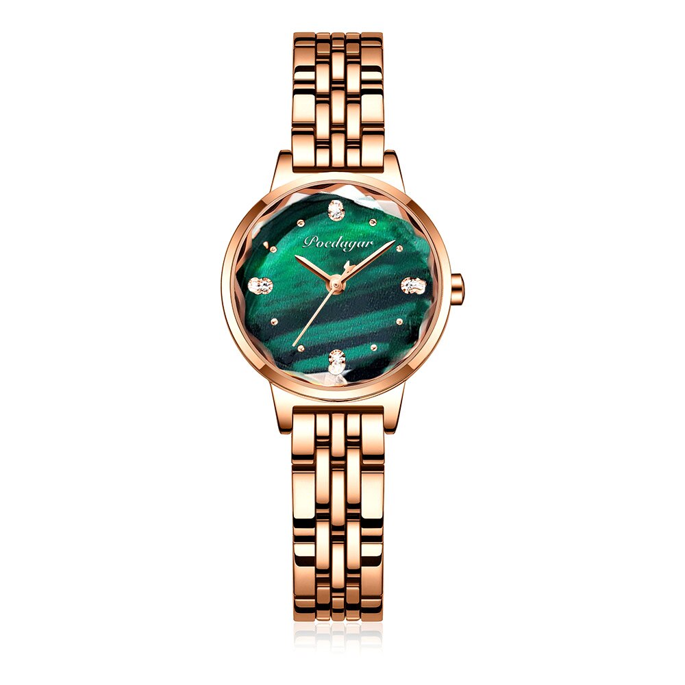 POEDAGAR Classic Luxury Women Watch Stainless Steel Small Dial Delicate Waterproof Quartz Casual Dress Ladies Watch Reloj Mujer - bertofonsi