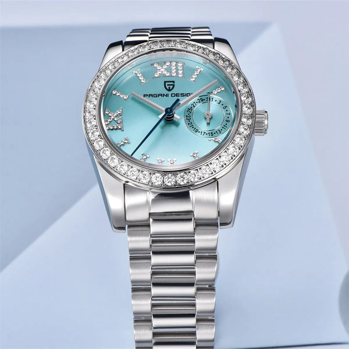 PAGANI DESIGN 2023 New 32MM Women's Wristwatch Elegant Luxury Quartz Watch For Women Fashion Waterproof Watches Sapphire Clock - bertofonsi