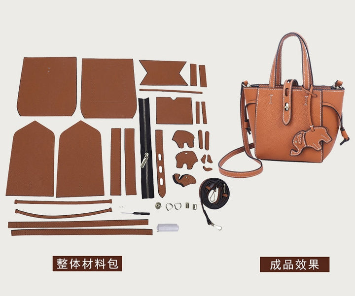 DIY Handmade Bag Set HandBag Shloulder Straps Luxury Bag Handles For Hand Stitching Shoulder Bags Accessories for Women's Bag - bertofonsi