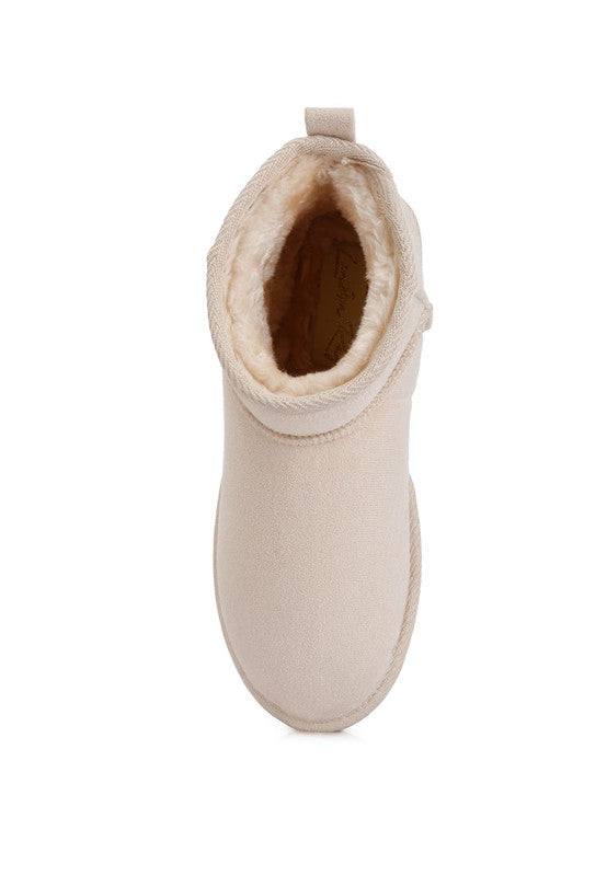 Vesper High Ankle Flat Winter Boots - bertofonsi