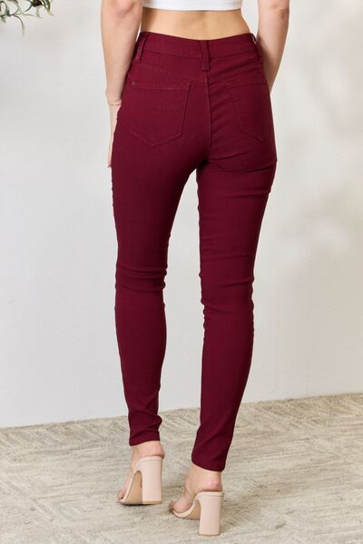 YMI Jeanswear Hyperstretch Mid-Rise Skinny Jeans - bertofonsi