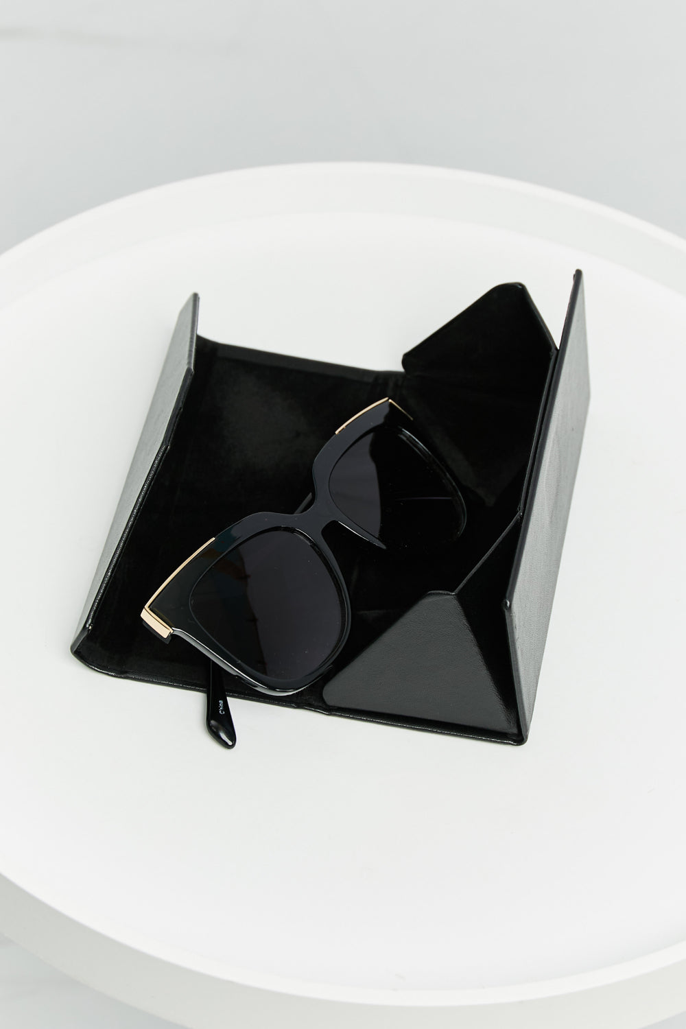 Tortoiseshell Rectangle Polycarbonate Sunglasses - bertofonsi
