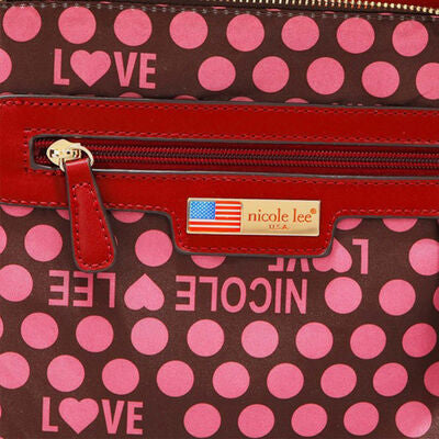 Nicole Lee USA Scallop Stitched Boston Bag - bertofonsi