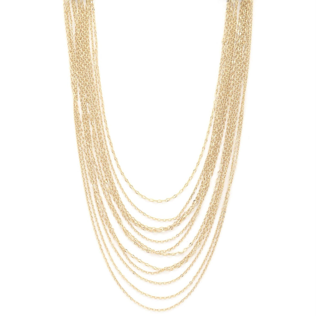 Chain Layered Necklace - bertofonsi