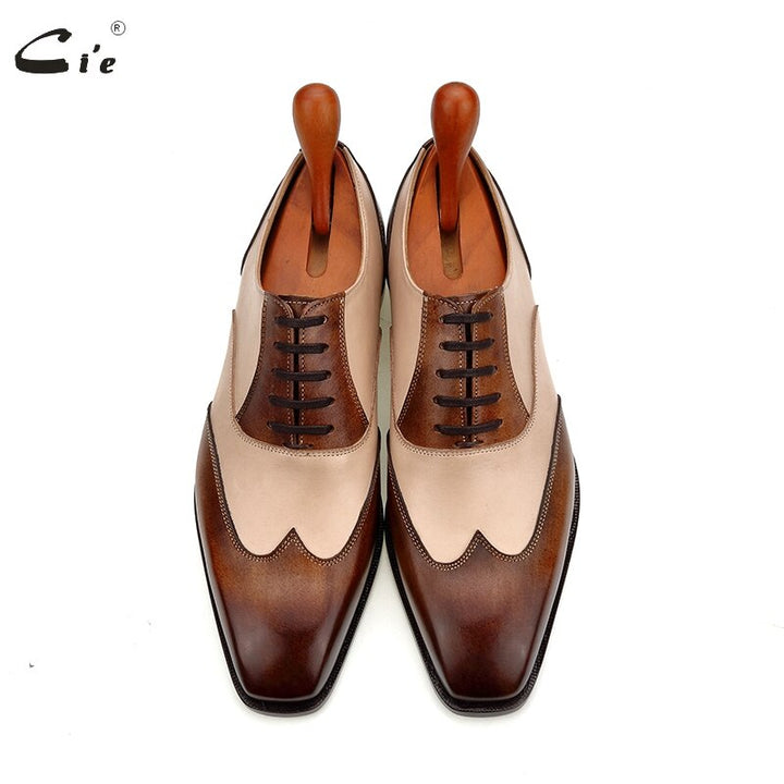 cie Full Grain Calf Leather Oxford Men Office Shoes Dress Shoes Leather Formal Wedding Shoes Men Classic Business Blake OX806 - bertofonsi