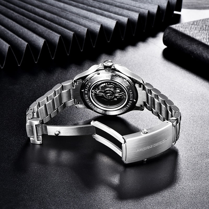 PAGANI DESIGN Men automatic watch Fashion 007 men mechanical watches sapphire - bertofonsi