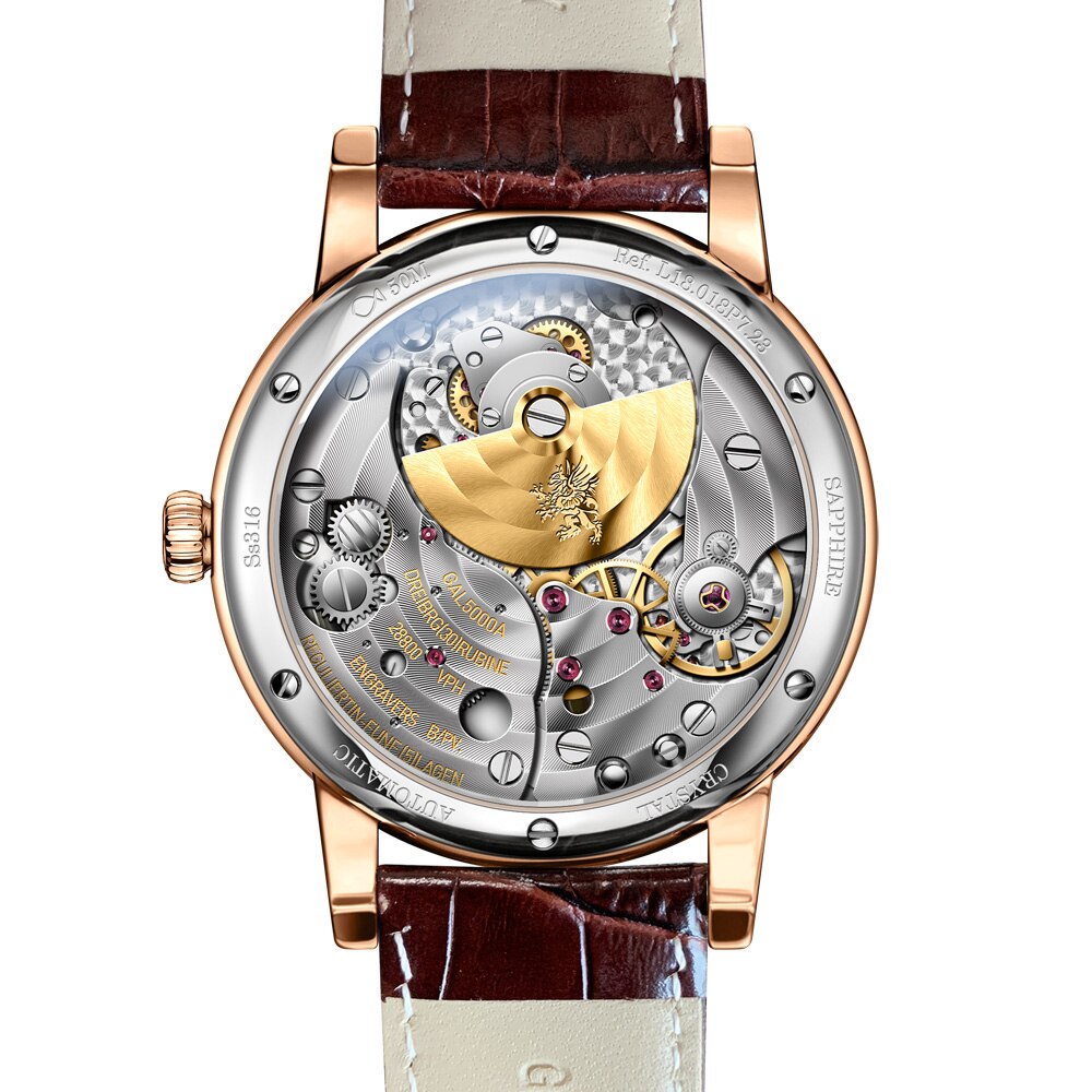 Switzerland Luxury Brand LOBINNI Watches Men Hangzhou 5000A Micro-Rotor Automatic Mechanical Sapphire 50M Waterproof Clock L1888 - bertofonsi
