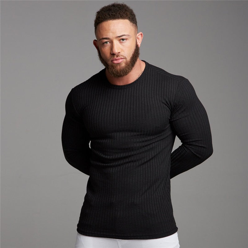 Autumn Winter Fashion Turtleneck Mens Thin Sweaters Casual Roll Neck Solid Warm Slim Fit Sweaters Men Turtleneck Pullover Male - bertofonsi