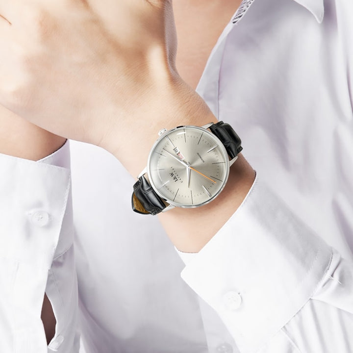 Montre homme Luxury Brand I&amp;W Fashion Automatic Mechanical Watch Men Japan MIYOTA Movement Watches Sapphire Calendar Waterproof - bertofonsi