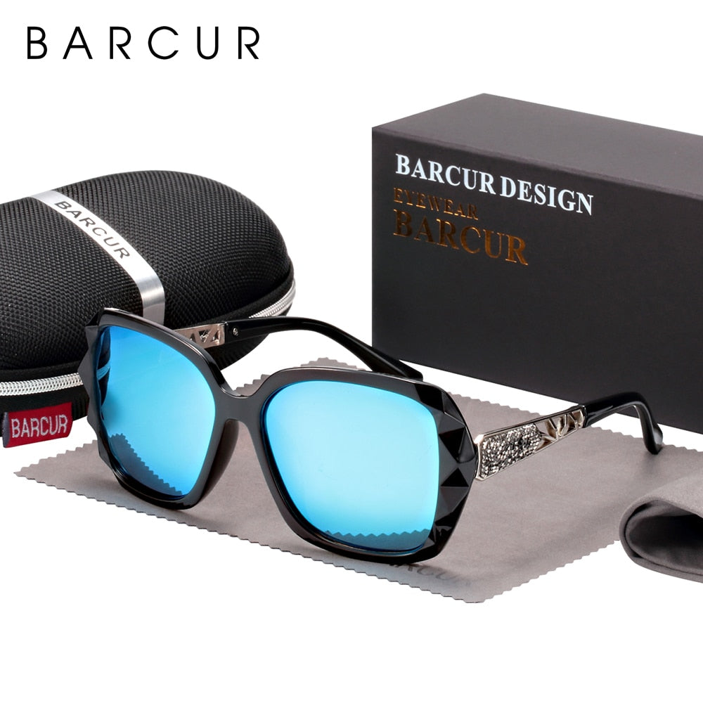BARCUR Original Sunglasses Women Polarized Elegant Design For Ladies Sun Glasses Female - bertofonsi