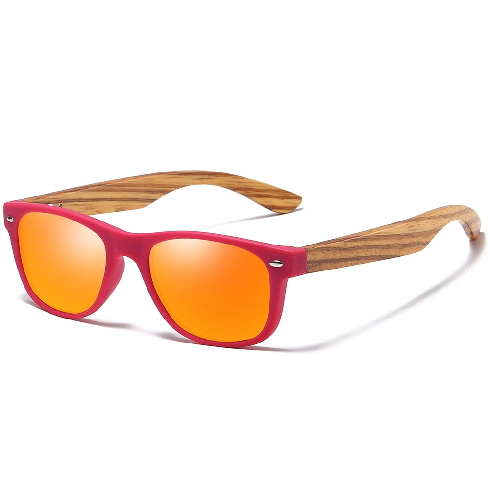 GM New Flexible Kids Sunglasses Polarized Boys Girls Baby Wooden Sun Glasses UV400 Children Eyewear Eyeglasses - bertofonsi