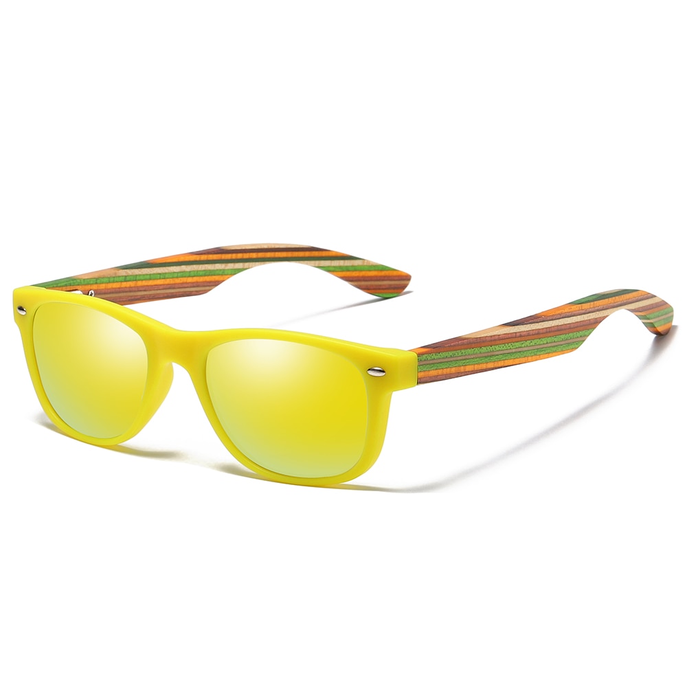 GM New Flexible Kids Sunglasses Polarized Boys Girls Baby Wooden Sun Glasses UV400 Children Eyewear Eyeglasses - bertofonsi