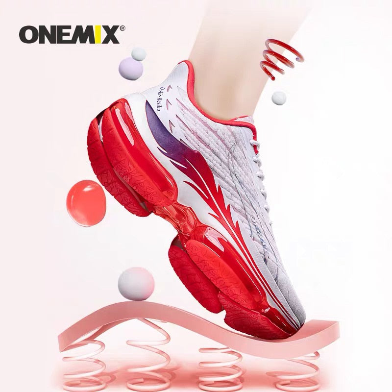 ONEMIX 2021 Men Air Running Shoes for Women Super Light Cushion Adult Shoes Breathable Outdoor Sneakers Male Athletic Trainer - bertofonsi