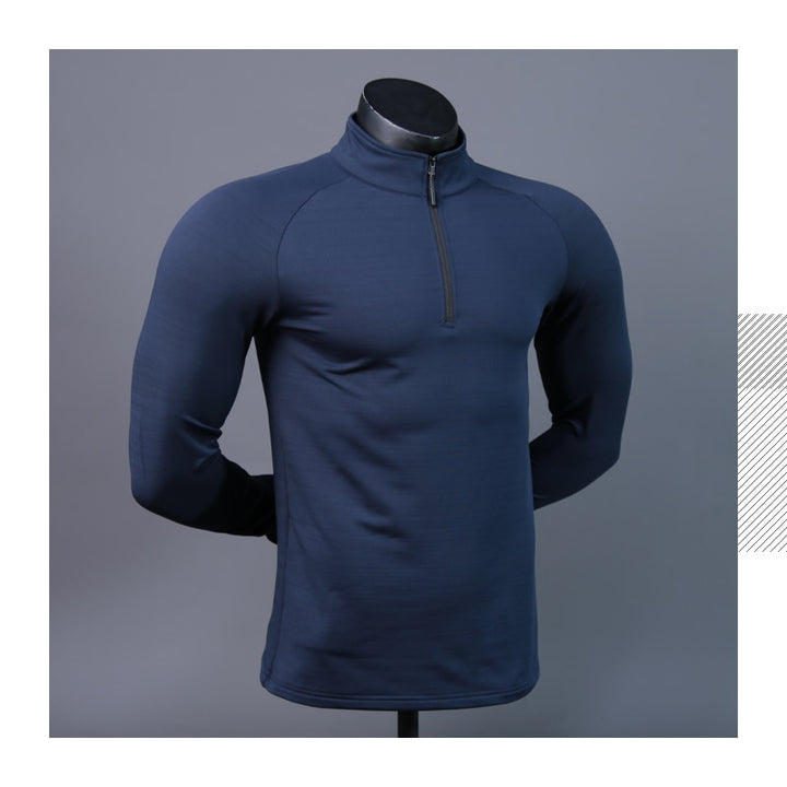 Compression Shirts Bodybuilding Football Mens Outdoor Long Sleeve Training Sporting Jerseys Quick Dry Running Man Fitness Tee - bertofonsi