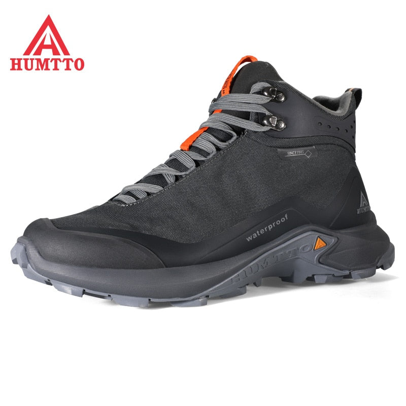 HUMTTO Waterproof Walking Men Shoes New Classics Outdoor Lacing Sneakers Spring Autumn Breathable Safety Work Casual Mens Boots - bertofonsi