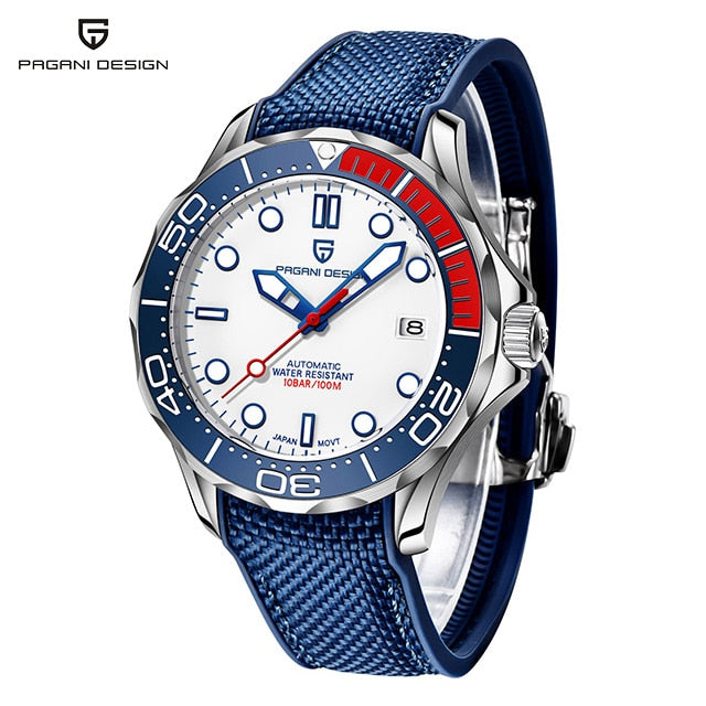 PAGANI DESIGN Men automatic watch Fashion 007 men mechanical watches sapphire - bertofonsi