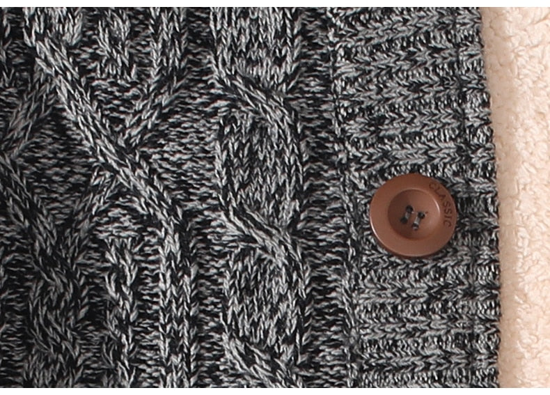 Winter Cardigan Male Thicken Warm Wool Cashmere Winter Coats Sweater Men Clothing 2020 New Outwear Size 4XL 5XL 6XL 7XL - bertofonsi