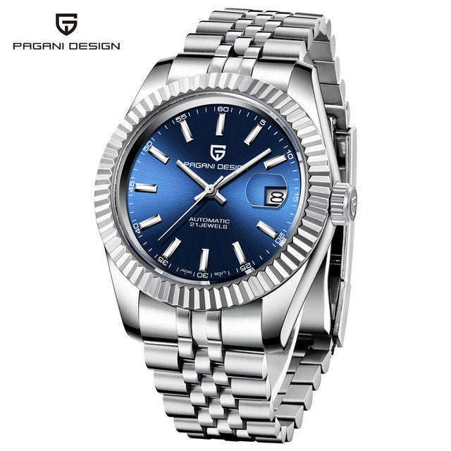 PAGANI DESIGN Men Mechanical Watch Top Brand Luxury Automatic Watch Sport Stainless Steel Waterproof Watch Men relogio masculino - bertofonsi