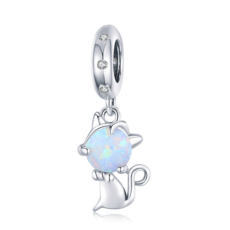 BISAER 925 Sterling Silver Vintage Starfish Moon Pendant Dreamcatcher Summer Sea Star Charm Beads Fit Bracelet Diy Fine Jewelry - bertofonsi