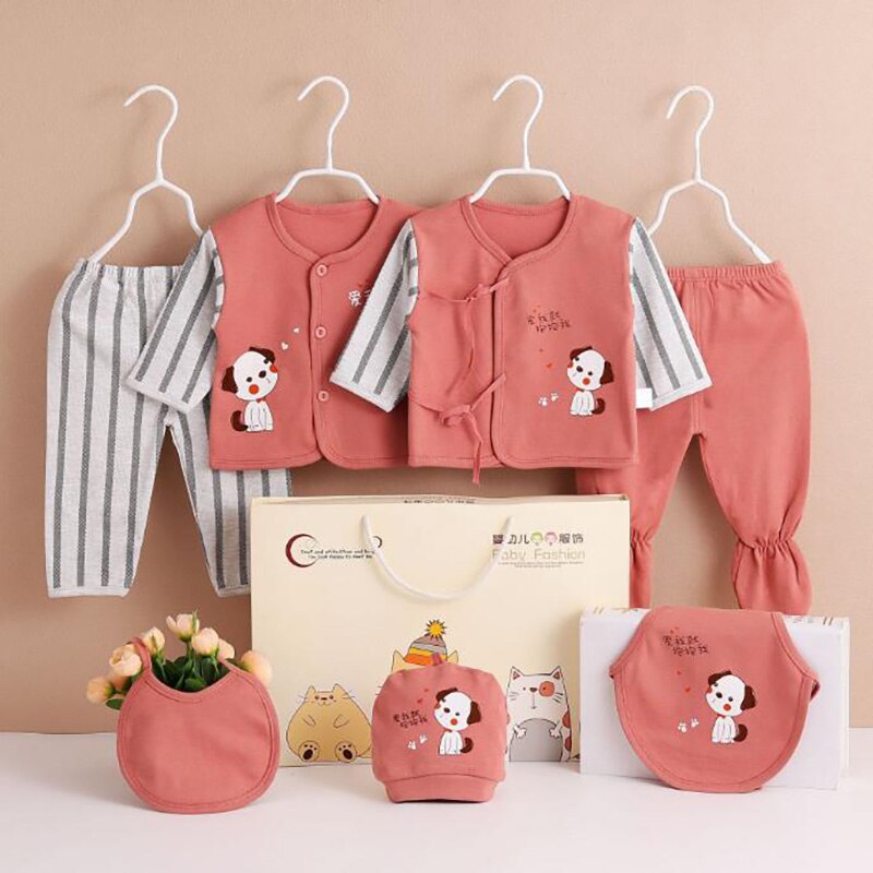 Set Cotton Newborn Baby Clothes - bertofonsi