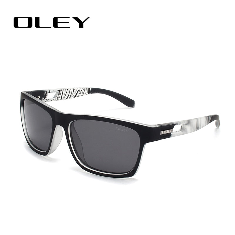 Fashion Guy's Sunglasses From OLEY Polarized Sun Glasses Classic TR90 women goggles 7-in-1 luxury box Customizable logo YG203 - bertofonsi