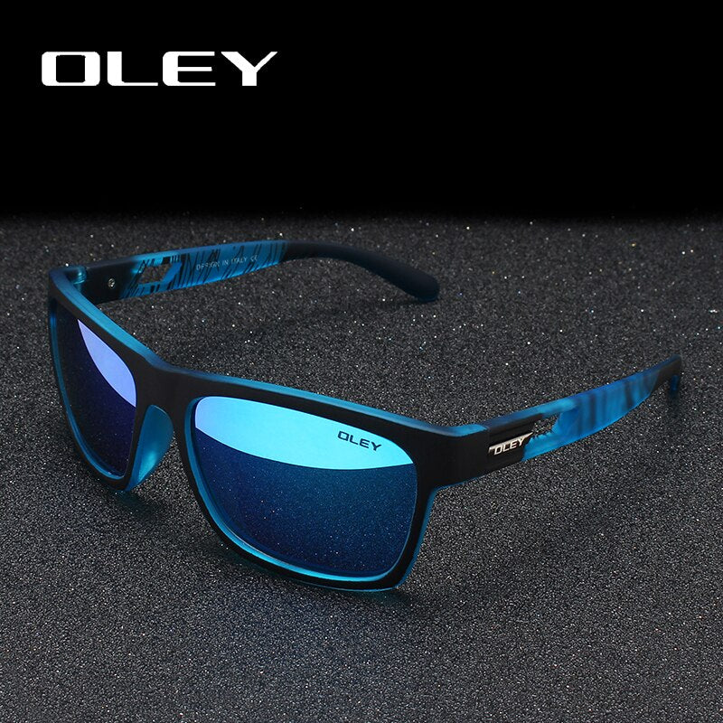 Fashion Guy's Sunglasses From OLEY Polarized Sun Glasses Classic TR90 women goggles 7-in-1 luxury box Customizable logo YG203 - bertofonsi