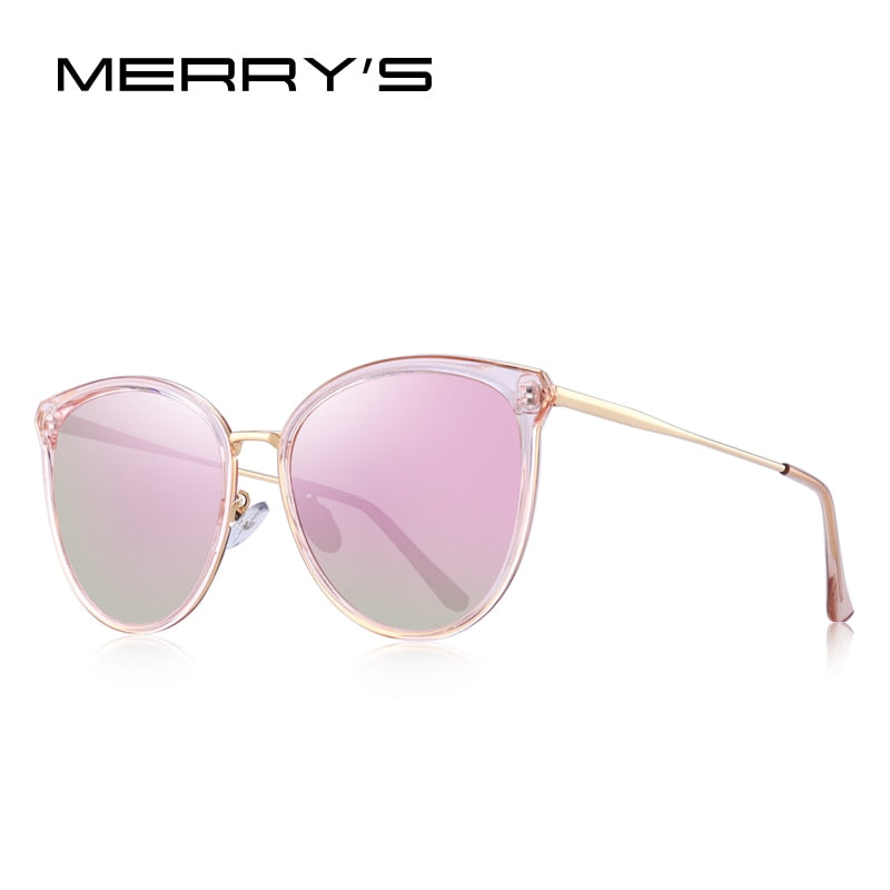 MERRYS DESIGN Women Fashion Cat Eye Polarized Sunglasses Ladies Luxury Brand Trending Sun glasses UV400 Protection S6305 - bertofonsi