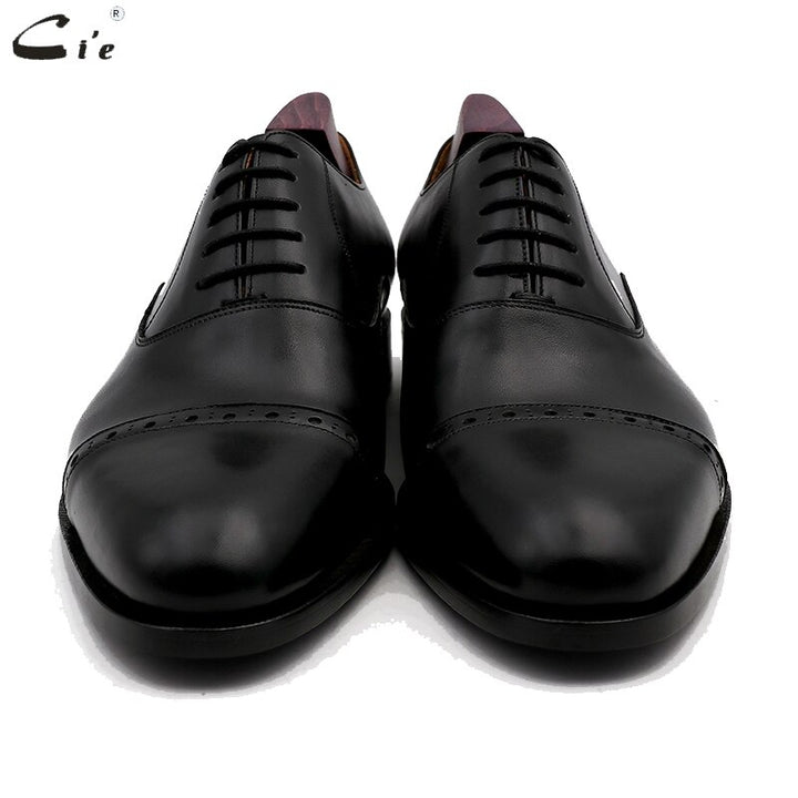 cie men dress shoes leather black mens wedding men office shoe genuine calf leather outsole formal office leather handmade No.10 - bertofonsi