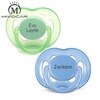 MIYOCAR personalized any name can make 2 pcs pacifier dummy unique gift to baby custom pacifier - bertofonsi