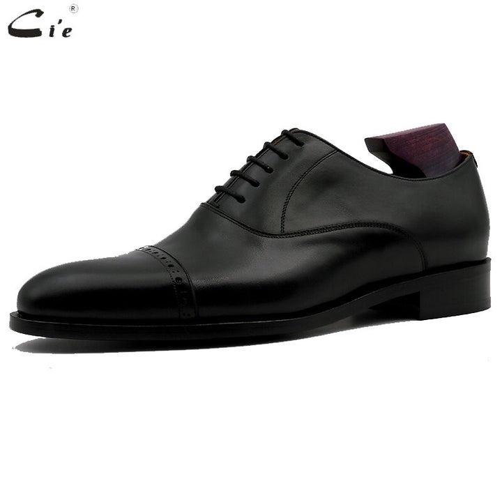 cie men dress shoes leather black mens wedding men office shoe genuine calf leather outsole formal office leather handmade No.10 - bertofonsi
