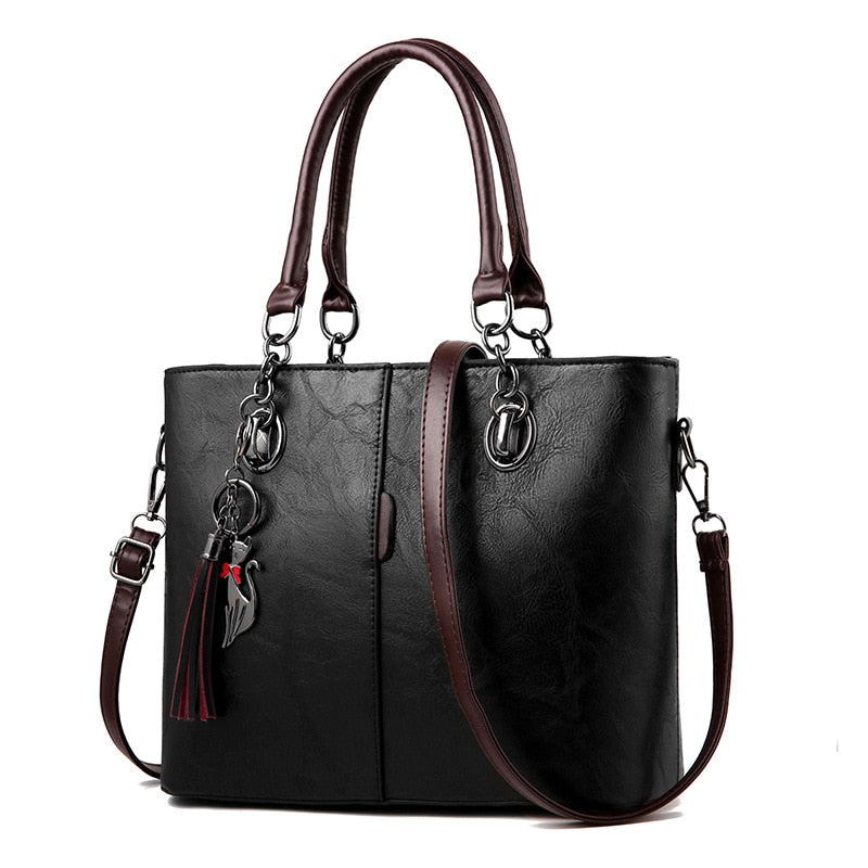Luxury Handbags Women Bags Designer Big Crossbody bags For Women 2022 Solid Shoulder Bag Leather Handbag sac bolsa feminina - bertofonsi