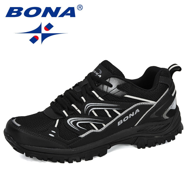 BONA New Designers Popular Sneakers Hiking Shoes Men Outdoor Trekking Shoes Man Tourism Camping Sports Hunting Shoes Trendy - bertofonsi