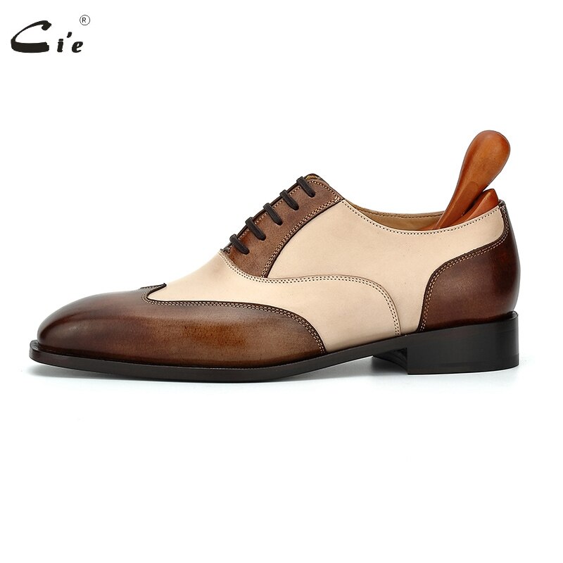cie Full Grain Calf Leather Oxford Men Office Shoes Dress Shoes Leather Formal Wedding Shoes Men Classic Business Blake OX806 - bertofonsi