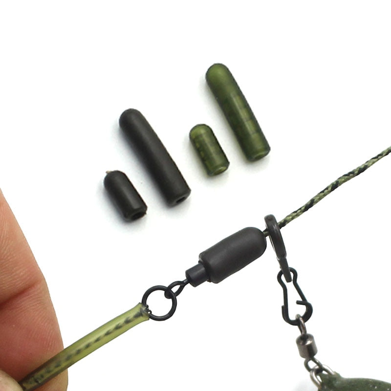 20PCSCarp Fishing Accessories Buffer Beads Rubber Shock Rig Beads 12mm 25mm Carp Fishing Tackle - bertofonsi